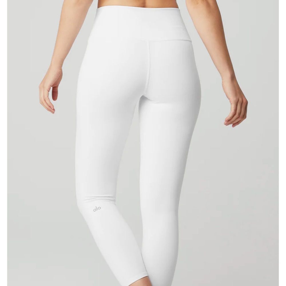 Alo Yoga- 7/8 HIGH-WAIST AIRBRUSH LEGGING - WHITE